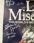 Framed signed Cast-signed Poster For The Broadway Musical Les Mis  rables