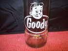 Vintage Goody Clear 10oz  Soda Pop Bottle  Bottled In Indianapolis Ind  Omaha Ne