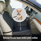 Dog Car Seat Washable Pet Cat Booster Seat Waterproof Pet Seat Travel Bed   Belt