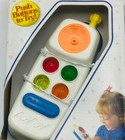 Vintage Rare 1995 Fisher-price  lights  n Sounds  Phone Toy Push Buttons New