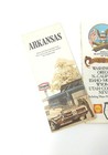 Vtg 1970s Road Map Atlas  Oil Advertising  Texaco  Shell  Standard  Gas Station