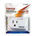 3 Pack Single Plug Outlet 245 Joules Surge Protector Power Suppressor 1875w 15a