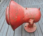 Vintage Air Raid Fire House Warning Siren Electric Works