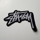2pcs Stussy Embroidered Iron-on Patches  approx  1 5  X 2 0  
