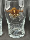 4 Guiness Beer Glass 250 Remarkable Years Anniversary Arthur Guiness Portrait