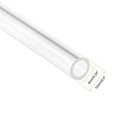 Clear Acrylic Pipe Rigid Round Tubing For Aquarium 1 4 x3 8  12  2 Pcs