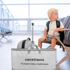 Dual-firmness Memory Foam Foldable Portable Crib Baby Mattress