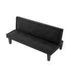 62 99 Inch Futon Sofa Bed multi-functional Sofa With 5-level Adjustment suita   