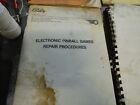Lot Of Pinball Machine Manuals Read 