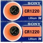 5 X Fresh Sony Cr1220 3 Volt Lithium Watch Remote Battery Murata Exp 2033
