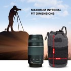 Flexarmor X Large Lens Pouch Case With Deluxe Padded Neoprene Protection