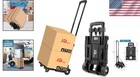 Portable And Strong 2-wheel Folding Luggage Cart - Stress-free Travel Solution