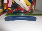 Replacement Lunchbox Handle-dark Blue Plastic Handle size In Picture --reduced