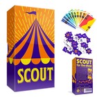 1pcs Oink Games Scout Card Game 2-5 Players  - Fun Circus Family Game Xmas Gift
