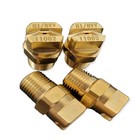 Carpet Cleaning Wand Replacement Brass 1 8  V-jets 11002 V Jets  4 Count 