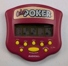 Radica Color Poker Electronic Handheld Game 1999 Tested Working Used