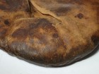 1940s Vtg Antique Baseball Glove Buckle Back Catchers Mitt Super Diamond Brand