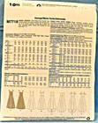 Mccalls Pattern 7718  Dresses   Misses Sizes  14 16 18 20 22  New Uncut