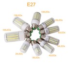 Led Corn Light Bulbs Screw E14 E27 5730 Smd 7w 12w 15w 30w 45w Lamp Ac110v 220v