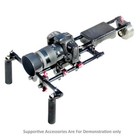 Shootvilla Dslr Camera Rig Shoulder Mount Support Stabilizer Kit Height Riser Qr