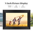 2025 New 8inch Digital Picture Frame With Ips Hd Touch Screen 32gb Storage Photo