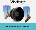 Vivitar 0 43x Professional Wide Angle Lens W  Macro 52mm Hd4 Optics New Sealed