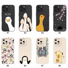 Silicone Cover Adorable Animal Phone Case For Iphone 15 Pro Max 13 Pro 14 17e 16