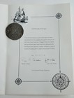 1733 Dutch Rider Ducaton East Indiamen  t Vliegent Hart Shipwreck Treasure W coa
