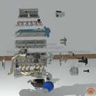 1 25-1 24 Scale Resin Toyota 2jz Single Turbo Engine Kit
