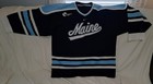 Vintage Nike Hockey East Maine Black Bears Stitched Hockey Jersey Ncaa Xxl Vg 