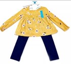 Girls Carter s Kids  Girls 3-piece Playwear Set  Floral Size 4t