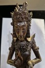 Antique Hand Carved Wood Wooden Balinese  Tantra  Statue Figure