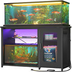 Homieasy 55-75 Gallon Aquarium Stand With Power Outlets   Led Fish Tank Stand