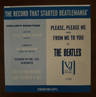 Sleeve The Beatles Promo Vj 581 Please Please Me