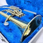 Yamaha Yah-201 Alto Horn Good Condition Used With Hard Case Mouthpiece