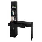 Wall Mount Hair Styling Barber Station Beauty Dressing Desk Salon Spa Equipment