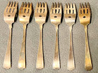 Etruscan Pattern By Gorham Sterling Silver Set Of 6 Pastry Forks 6 