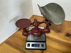 Antique Cast Iron Balance Scale Jacobs Bros N y  No  4 Country Store Primitive