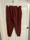 Puma Authentic Embroidery Logo Joggers Men   s Xl Red Sweatpants