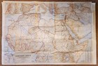 Northern Africa     National Geographic Map - December 1954 - 42  X 30  - Unmarked