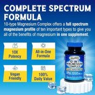 Vitalibre 10 In 1 Magnesium Complex  420mg Elemental Magnesium   Ultra Strength 