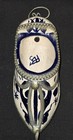 Fassi Fes Moroccan Vintage Stoneware Babouche Slipper Wall Pocket