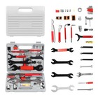44pcs Complete Bike Bicycle Repair Tools Tool Kit Set Home Mechanic Cycling New