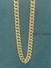 10k Yellow Real Gold Hollow Miami Cuban Link Chain 6mm 24 Lobster Clasp Necklace
