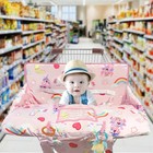 Shopping Cart Cover For Baby 2-in-1 High Chair Cover With Portable Cloth Bag    