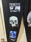 Primitive X Guns N Roses Don   t Cry Sweatpants Pants Black L Large New Logo Skate