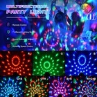 Party Magic Disco Ball Light Led Club Rgb Rotating Club Dj Stage Lights  remote
