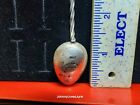 Vintage 900 Silver Sugar Spoon Lapus Lazuli Stone Top Made In Chile Tested  90  