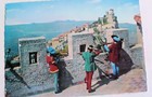 San Marino Used In Rome With Italian Stamps no Postage Due Handstamp To Us 1985