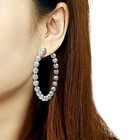 Women s Stainless Steel High Polished 21 20 g  Hoops   Huggies Earrings
